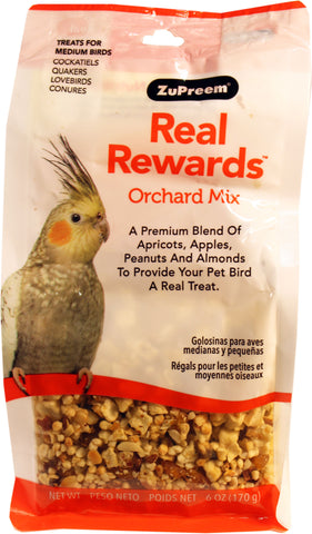 Zupreem - Real Rewards Orchard Mix Medium Bird Treats