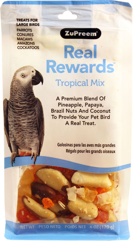 Zupreem - Real Rewards Tropical Mix Large Bird Treats