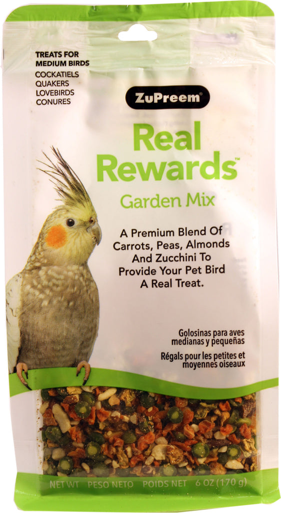 Zupreem - Real Rewards Garden Mix Medium Bird Treats