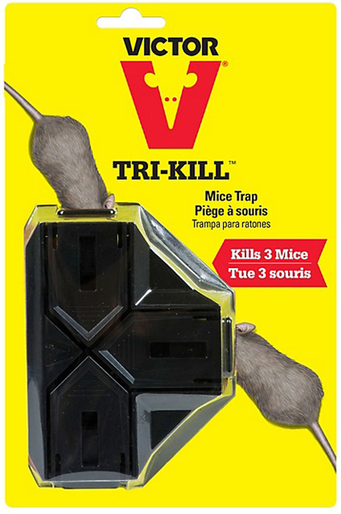 Woodstream Victor Rodnt D - Victor Tri-kill Mousetrap