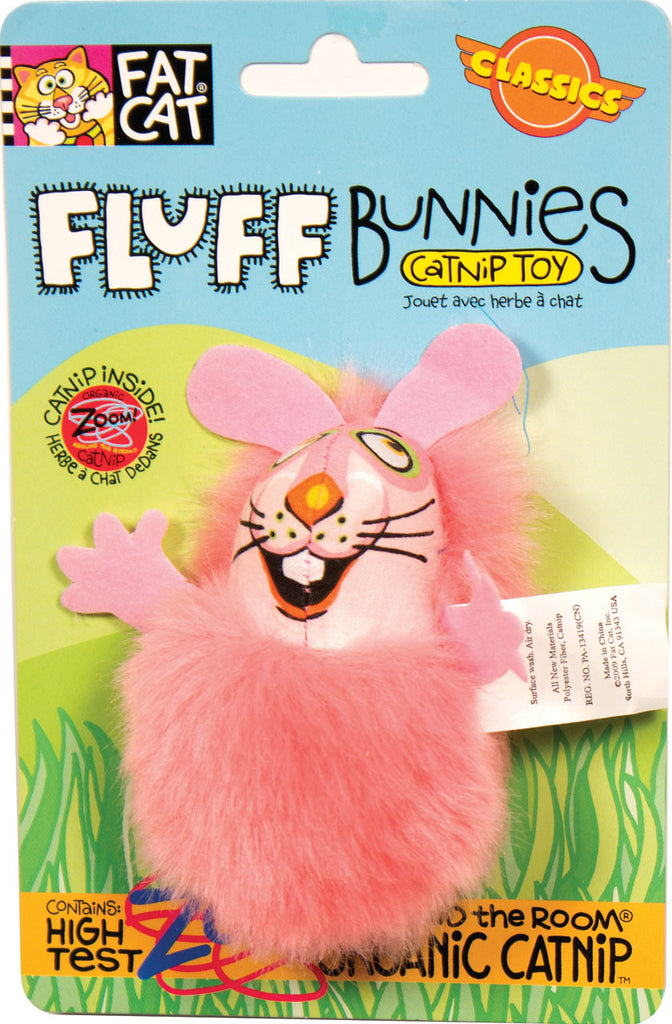 Booda Products - Fatcat Classics Fluff Bunnies Catnip Toy