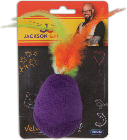 Petmate Inc - Jackson Galaxy Soft Velvet Bobbler