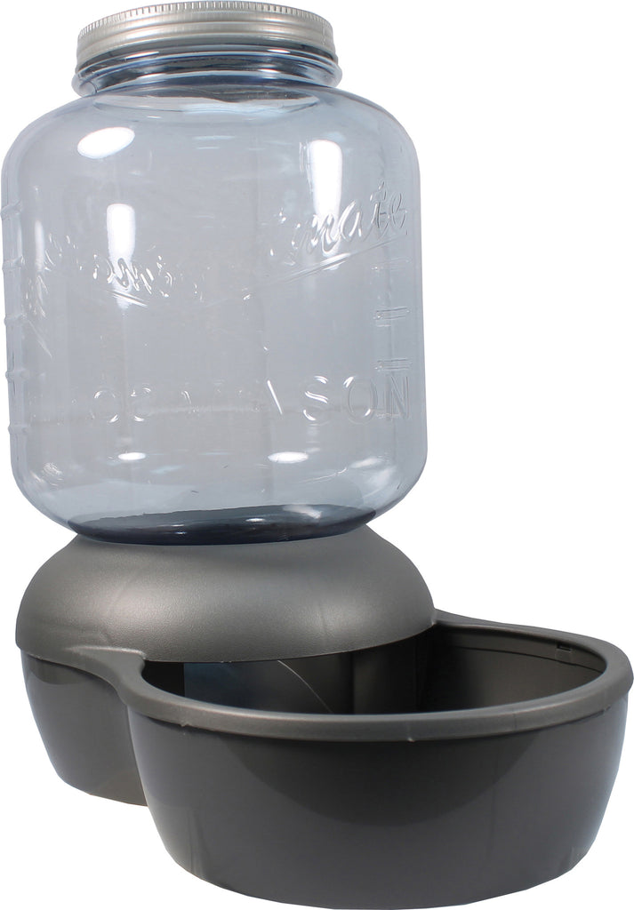 Petmate Inc - Mason Jar Replendish Dry Food Feeder