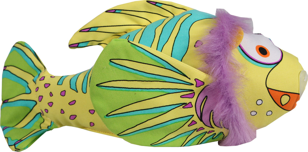 Petmate Inc - Fat Cat Finimals Lionfish Dog Toy