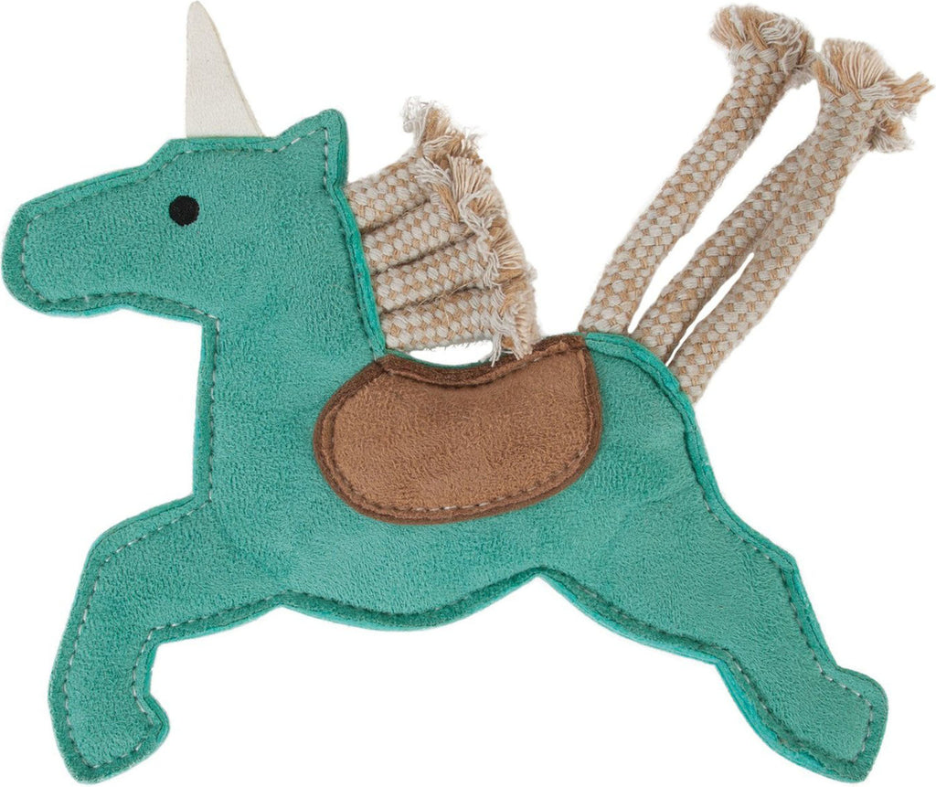 Petmate Inc - Muttnation Unicorn Suede Toy