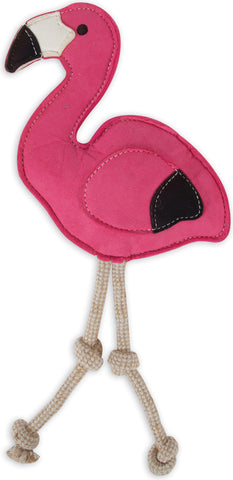 Petmate Inc - Muttnation Flamingo Suede Toy