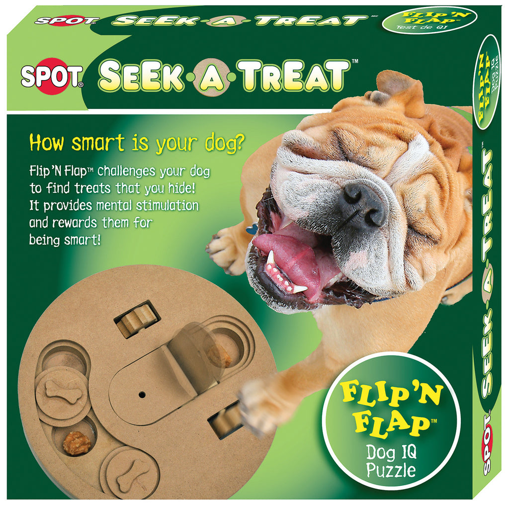 Ethical Dog - Seek-a-treat Flip-n-flap Dog Toy