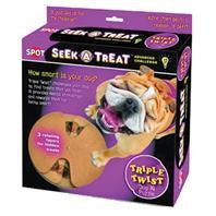 Ethical Dog - Seek-a-treat Adv Challenge Triple Twist Dog Toy