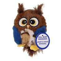 Ethical Dog - Hoots Owl Plush Squeaker Dog Toy