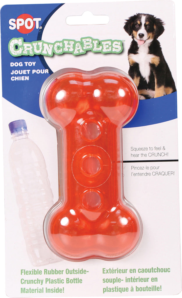 Ethical Dog - Crunchables Bone Dog Toy