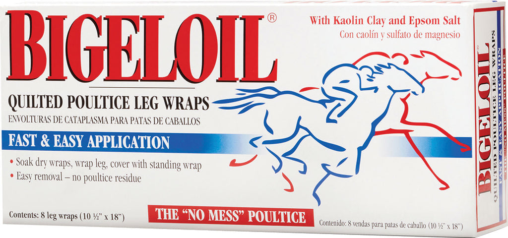 W F Young Inc - Bigeloil Quilted Poultice Leg Wraps