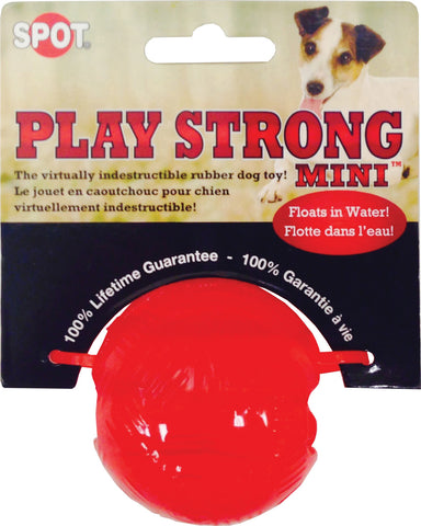 Ethical Dog - Play Strong Mini Ball Rubber Dog Toy