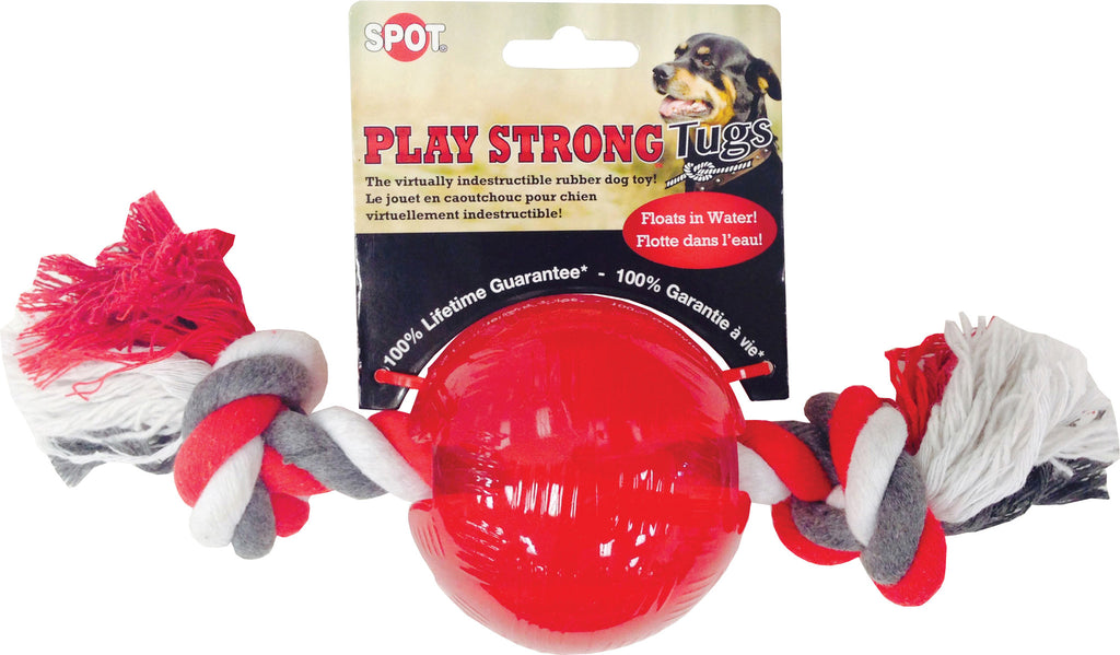 Ethical Dog - Play Strong Tugs Ball With Rope