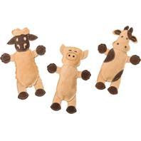 Ethical Dog - Dura-fused Leather Barnyard Dog Toy