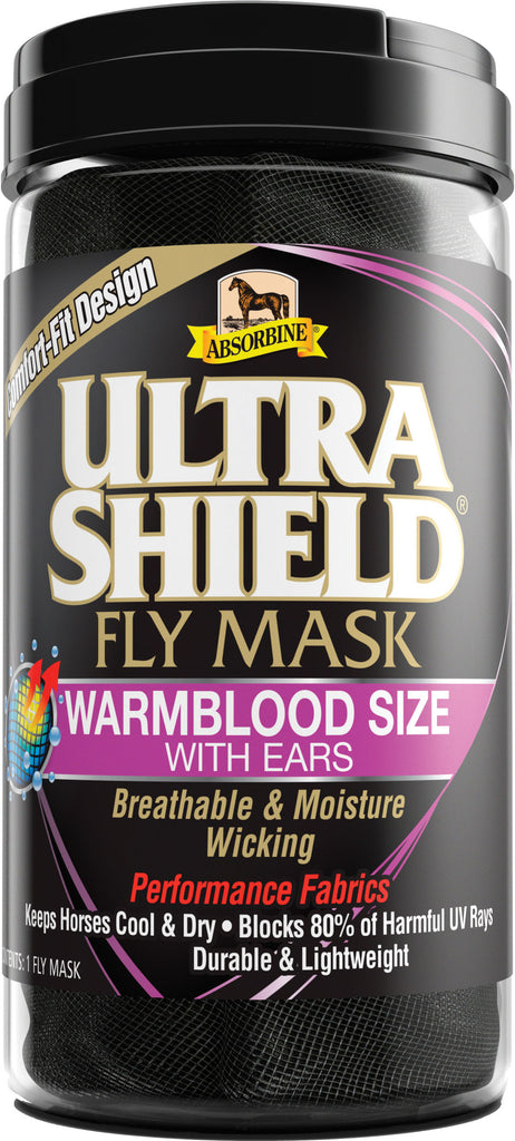 W F Younginc-insecticide-Ultrashield Fly Mask With Ears