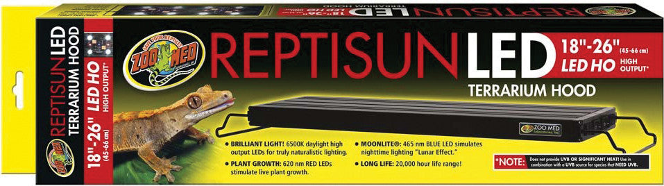 Zoo Med Laboratories Inc - Reptisun Led Terrarium Hood