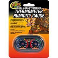 Zoo Med Laboratories Inc-Dual Analog Thermometer And Humidity Gauge