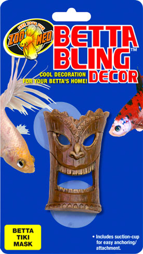 Zoo Med Laboratories Inc-Betta Bling Tiki Mask