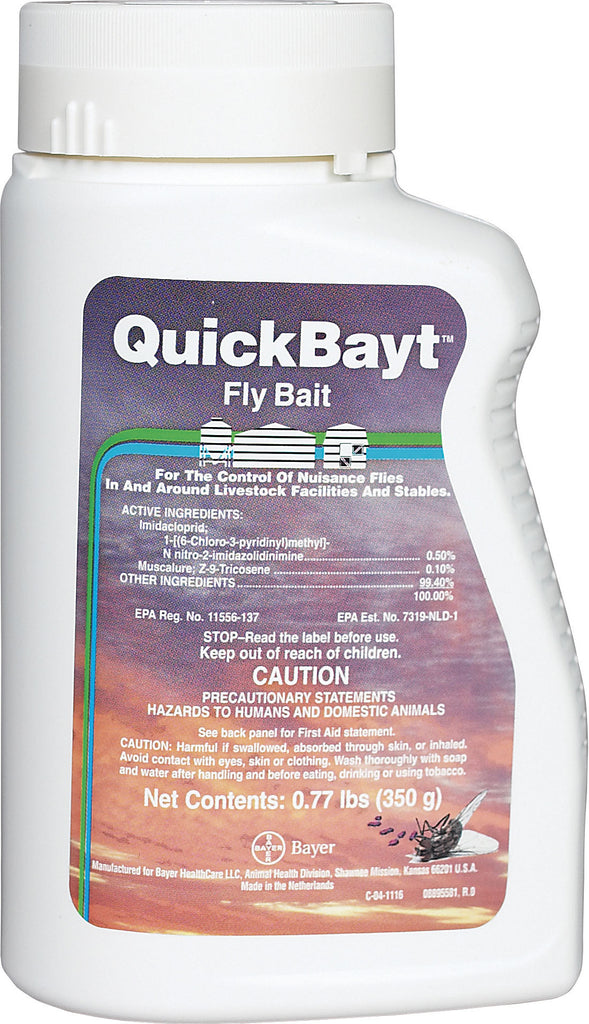 Bayer Animal Health     D - Quickbayt Fly Bait