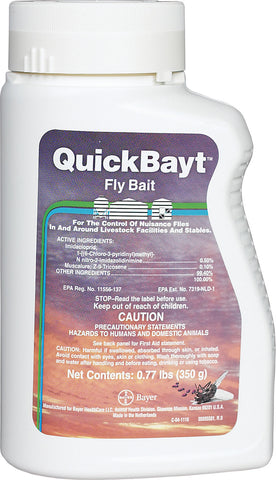 Bayer Animal Health     D - Quickbayt Fly Bait