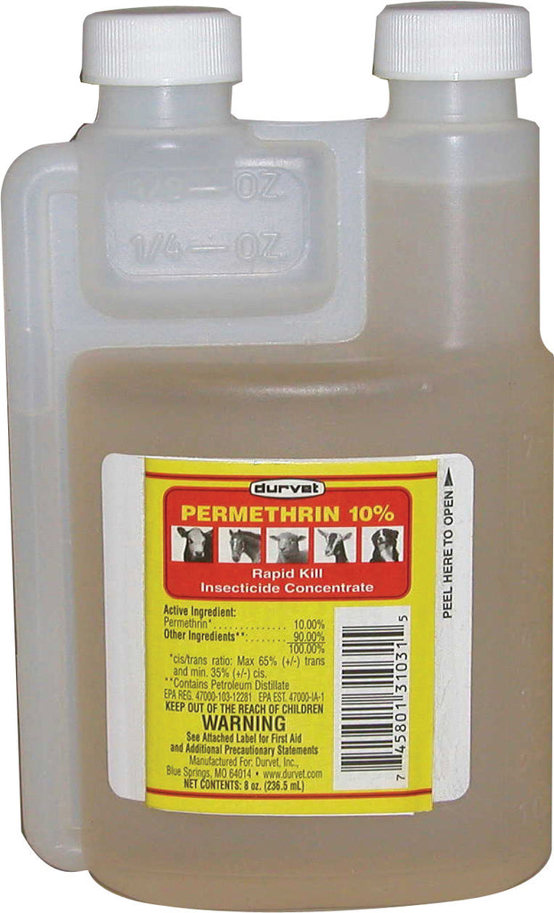 Durvet Fly             D - Permethrin 10% Ec Insecticide