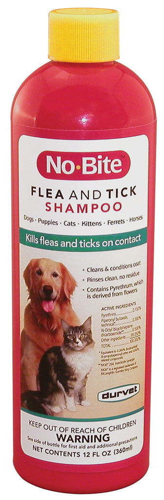 Durvet - Flea And Tick  D - No-bite Flea & Tick Shampoo