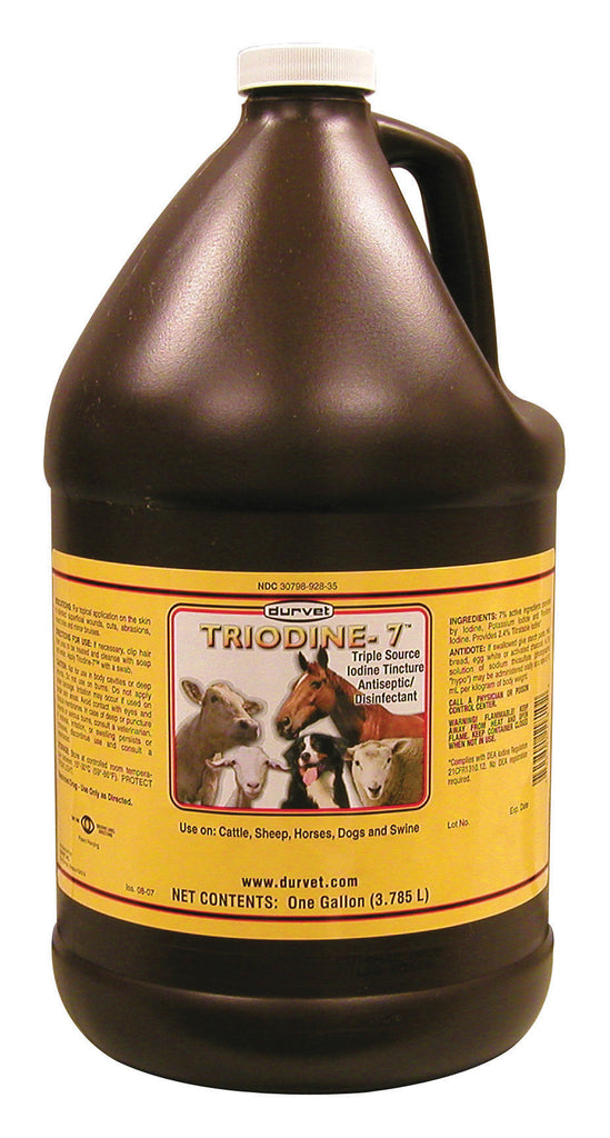 Durvet Inc              D - Triodine-7 Disinfecting Iodine