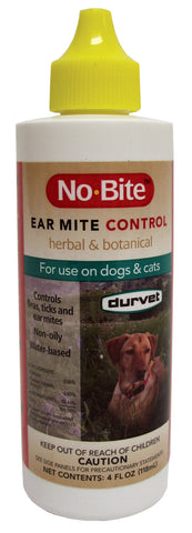 Durvet - Flea And Tick  D - No-bite Flea & Tick Ear Mite Control