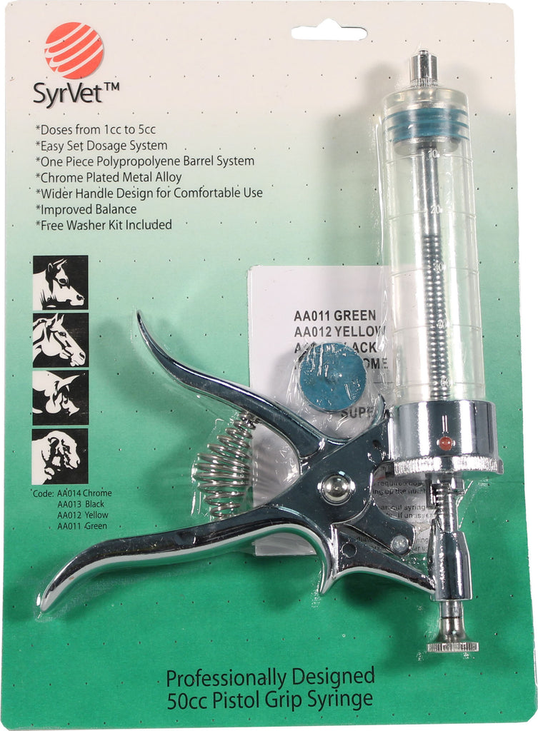 Neogen Ideal            D - Syrvet Professionally Designed Pistol Grip Syringe