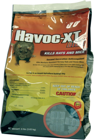 Neogen Rodenticide      D - Havoc Xt Blok Rodenticide Bait