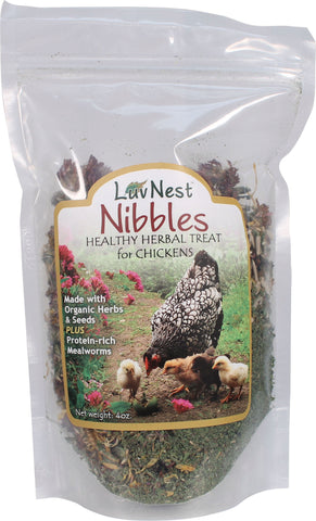 Durvet Inc              D - Luv Nest Nibbles Herbal Chicken Treats