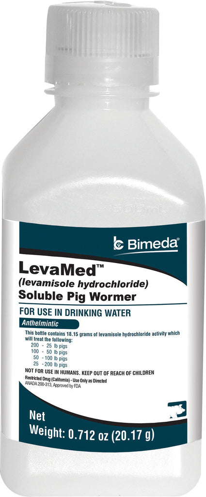 Durvet Inc              D - Levamed Soluble Pig Wormer