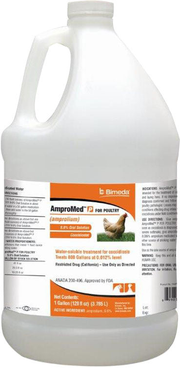 Durvet Inc              D - Ampromed For Poultry