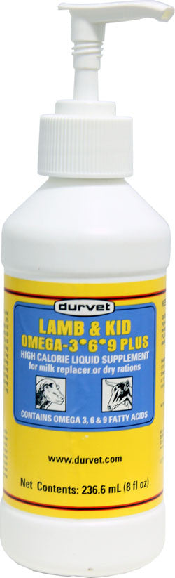 Durvet Inc              D - Lamb & Kid Omega-3*6*9 Plus Liquid Supp