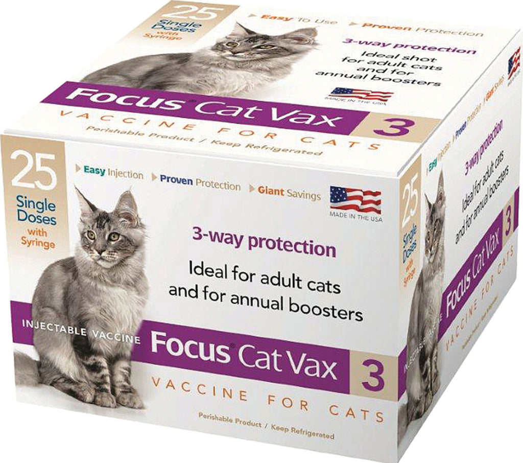 Durvet - Pet            D - Focus Cat Vax 3