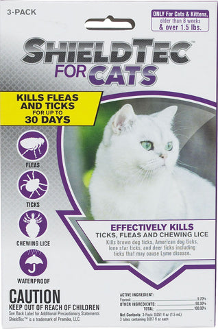 Durvet - Flea And Tick  D - Shieldtec For Cats