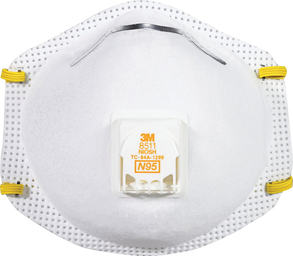 3m                      D - Particulate Respirator Face Mask With Valve