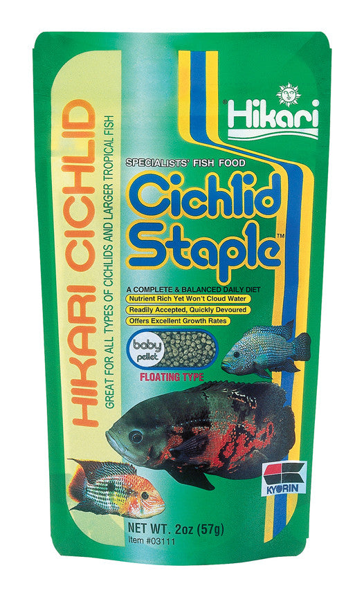 Hikari Sales Usa Inc - Cichlid Staple Baby Pellets