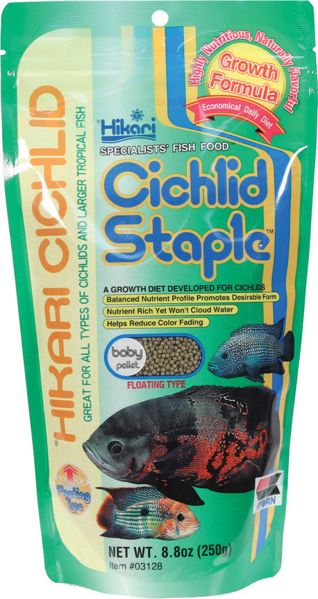 Hikari Sales Usa Inc - Cichlid Staple Baby Pellet