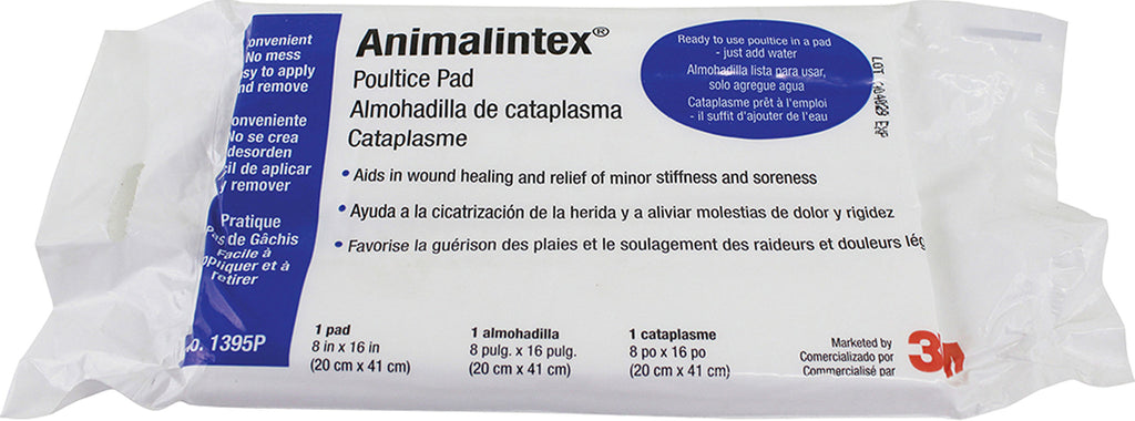 3m                      D - Animalintex Poultice Pad Wrap