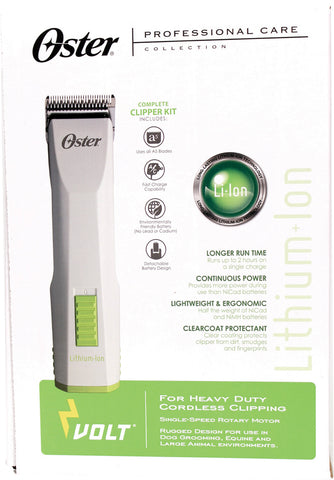 Oster Corporation - Volt Lithium & Ion Cordless Clipper Kit