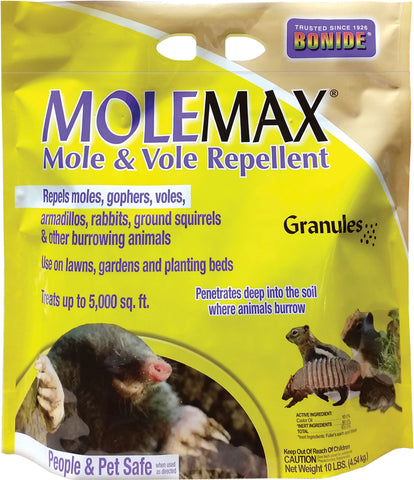 Bonide Products Inc     P - Molemax Mole & Vole Repellent Granules