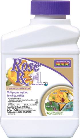 Bonide Products Inc     P - Rose Rx 3-in-1 Neem Oil Concentrate