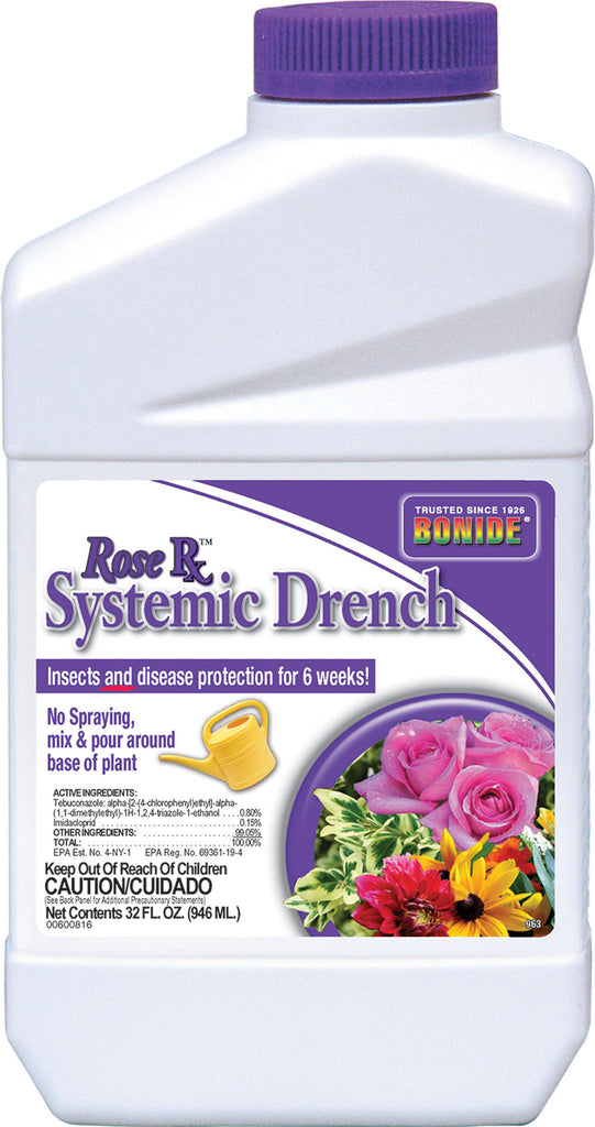 Bonide Products Inc     P - Rose Rx Systemic Drench Dual Action Concentrate