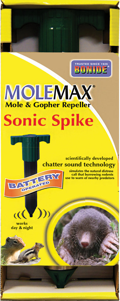 Bonide Products Inc P-Molemax Sonic Spike Mole & Gopher Repeller