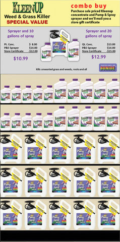 Bonide Products Inc     P - Kleenup Mega Deal End Cap Special