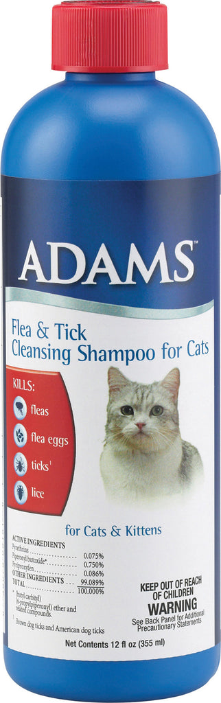 Farnam Pet - Adams Flea & Tick Cleansing Shampoo With Precor