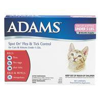 Farnam Pet - Adams Flea & Tick Spot On For Cats And Kittens