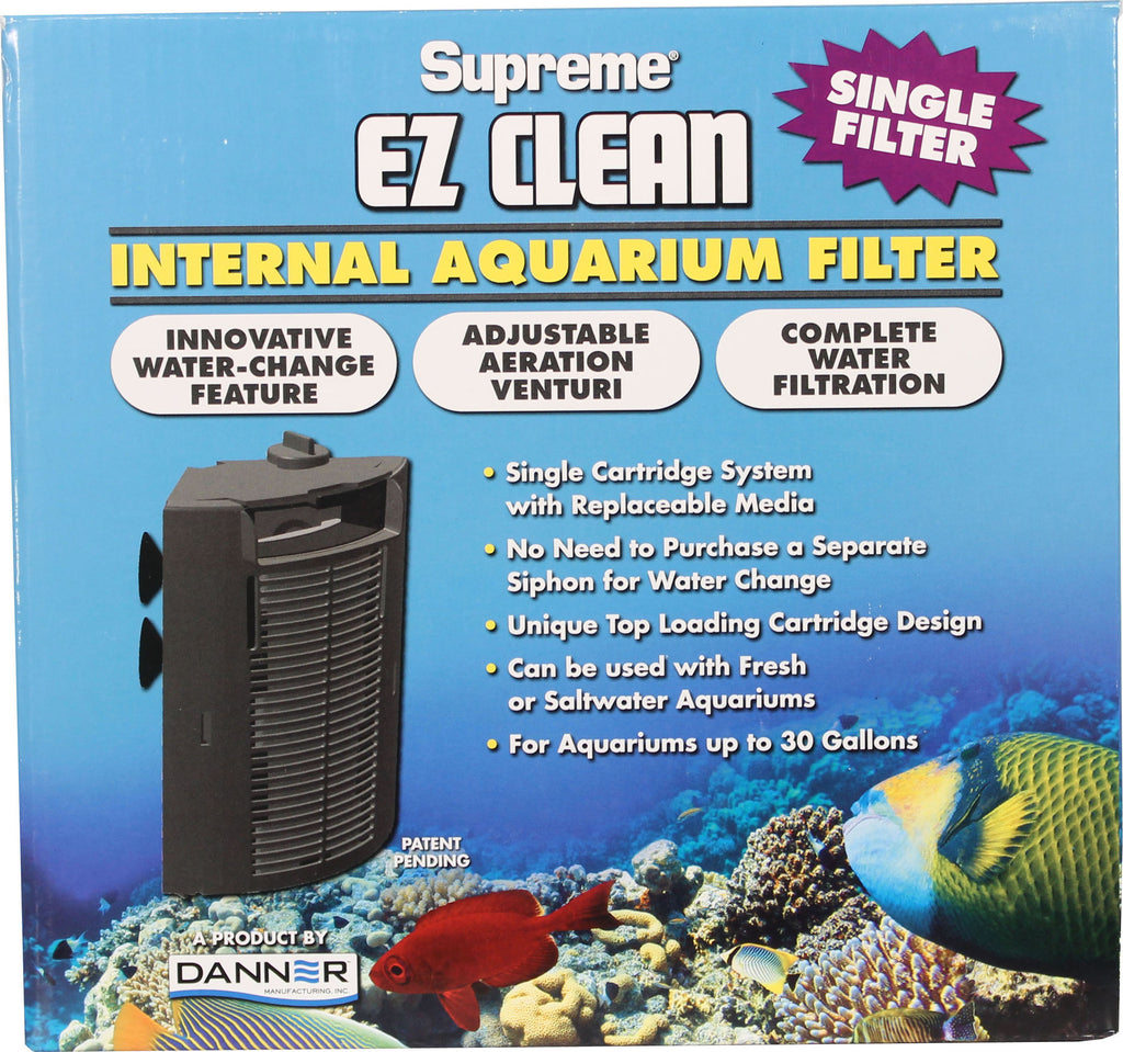 Danner Aquarium-Supreme Ez Clean Internal Aquarium Filter