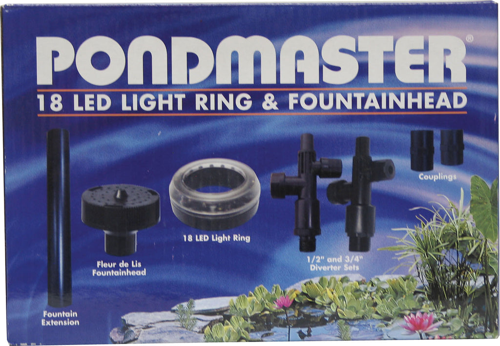 Danner Eugene Pond P-Pondmaster 18 Led Ring With Fountainhead